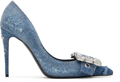 dolce gabbana shoes replicas|dolce and gabbana denim heels.